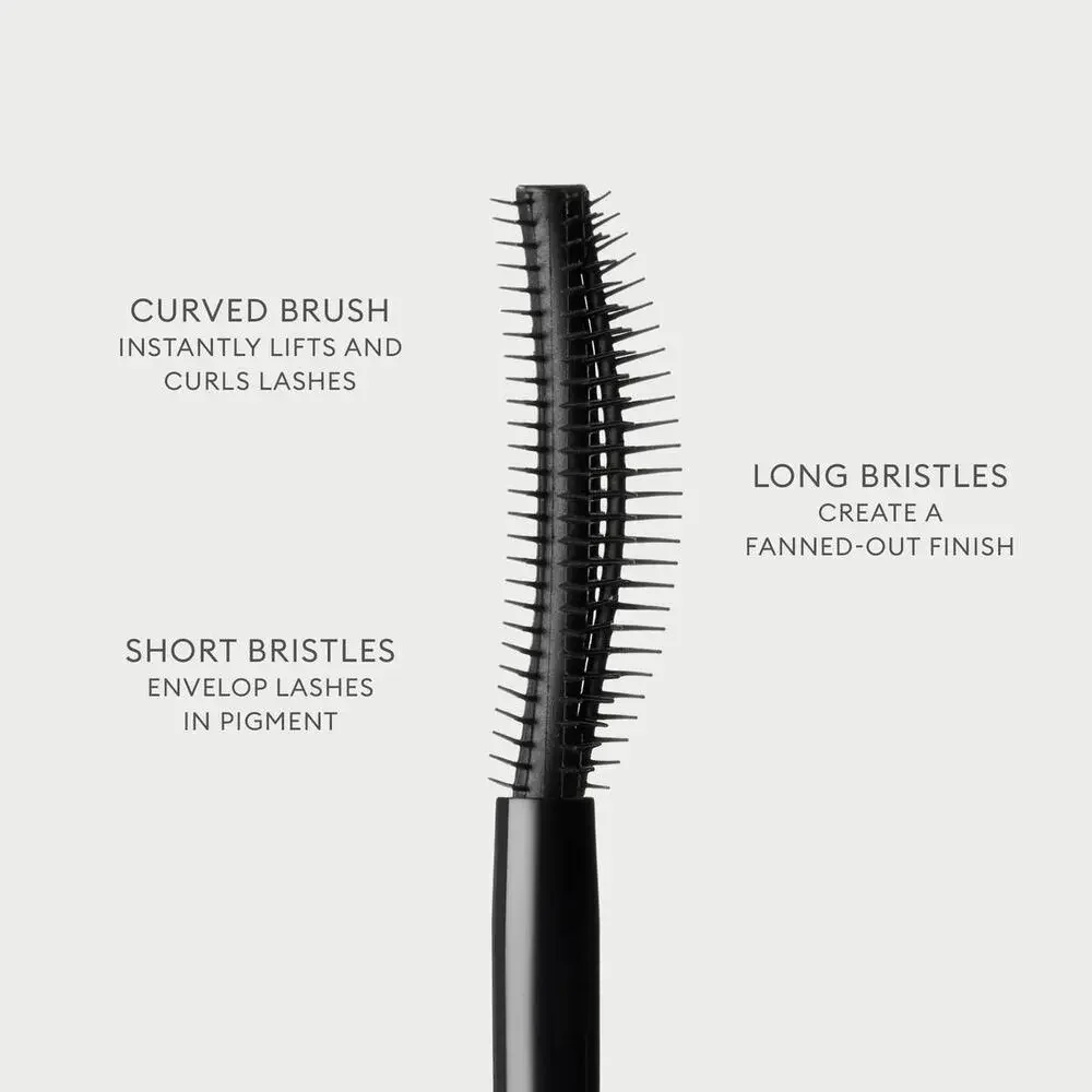 NEW Rose Inc Ultra-Black Lash Lift Serum Mascara Longwear‎ Lengthening Curling